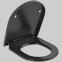 Кришка для унітаза Villeroy&Boch Subway 3.0 8M42S1R7 Soft-Close та QuickRelease, колір Pure Black, фото №1