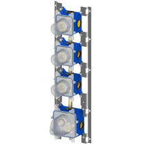 Внутренняя часть для термостата на 3 выхода Paffoni MDBOX019 вертикальная/горизонтальная установка, фото №2