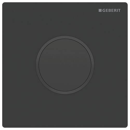 Клавіша змиву Geberit Sigma10 116.025.16.1 електронна, чорний матовий, фото 1