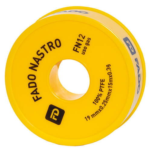 Фум стрічка FADO FN12, 19мм*0.25мм*15м*0.3г для газу - купити в