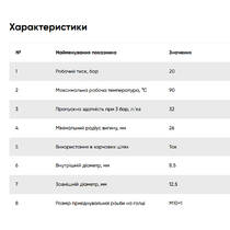 Шланг для води FADO Flex ZNBE60 гнучкий 1/2