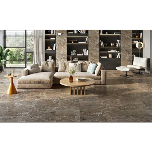 Керамограніт Cersanit Pulsar Brown Matt Rect** 59,8x59,8 см, фото 3