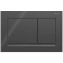Клавіша змиву Geberit Omega20 115.080.DW.1 чорний глянець, фото №1
