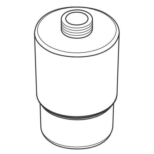 Стеклянная колба для дозатора Hansgrohe 94167000 запасная, фото 1