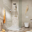 Душова система Hansgrohe Pulsify S Puro Showerpipe 260 1jet 24237140 з термостатом, бронза матовий, фото 7
