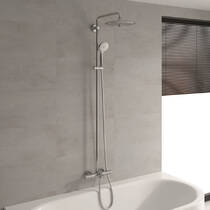 Душевая система Grohe Euphoria 260 27475002 с термостатом и изливом, хром, фото №4