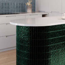 Плитка Ceramica Deseo Sticks green intense 20x20 см, фото №1