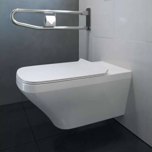 Унитаз подвесной Duravit DuraStyle 2559090000 безободковый, белый глянец, фото 6