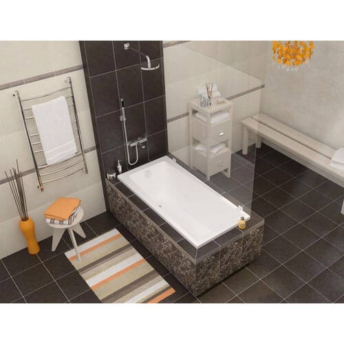 Ванна акриловая Cersanit Лорена 150x70 см с ножками, фото 4