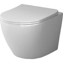 Унітаз підвісний AM.PM Like AquaSpin CLA1900SC безобідковий, білий глянець, фото №1