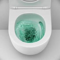 Унітаз підвісний AM.PM Like AquaSpin CLA1900SC безобідковий, білий глянець, фото №6