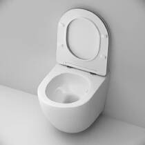 Унітаз підвісний AM.PM Like AquaSpin CLA1900SC безобідковий, білий глянець, фото №4