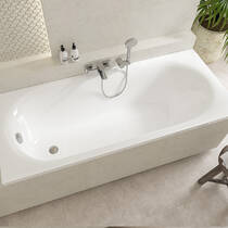 Ванна акриловая Cersanit Octavia 170x70 см с ножками PW01, фото №1