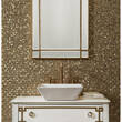 Мозаїка Mozaico De Lux V-Mos VHX-313 Metal Gold 30х30 см, фото 3