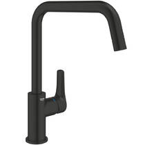 Змішувач для кухні Grohe Eurosmart 305672430 чорний матовий, фото №1