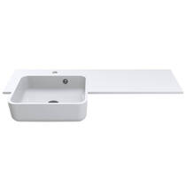Раковина Miraggio Fontana L Miramarble 100 см белый матовый, фото №4
