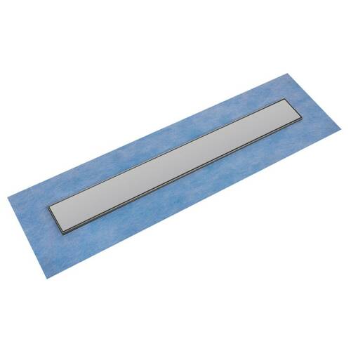 Душовий канал Devit Universal UN60220 60 см з нержавіючої сталі та низьким сифоном і накладкою, з горизонтальним виводом, хром, фото 2