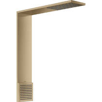 Душовий модуль Axor ShowerComposition 12593140 з верхнім та плечовим душем, матова бронза, фото №1
