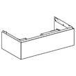 Тумба для раковины Geberit One 505.073.00.1 подвесная, белый глянец, фото 2