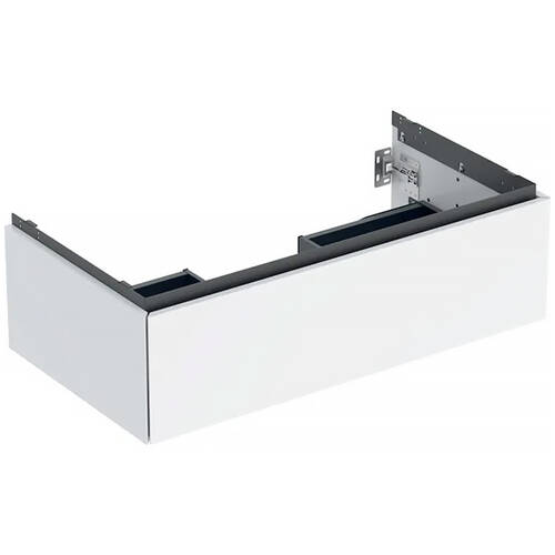 Тумба для раковины Geberit One 505.073.00.1 подвесная, белый глянец, фото 1