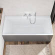 Ванна кварилова Villeroy&Boch Subway 3.0 UBQ180SBW2DV-RW 180х80 см з ніжками, білий матовий, фото 8