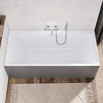 Ванна кварилова Villeroy&Boch Subway 3.0 UBQ180SBW2DV-RW 180х80 см з ніжками, білий матовий, фото №7