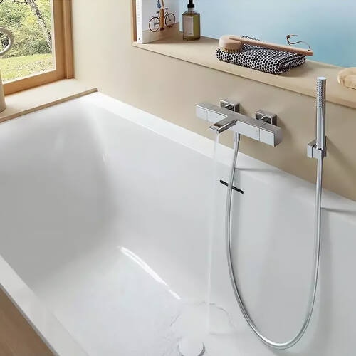 Ванна кварилова Villeroy&Boch Subway 3.0 UBQ180SBW2DV-RW 180х80 см з ніжками, білий матовий, фото 10