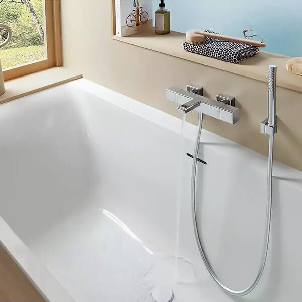 Ванна кварилова Villeroy&Boch Subway 3.0 UBQ180SBW2DV-RW 180х80 см з ніжками, білий матовий, фото 10
