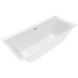 Ванна кварилова Villeroy&Boch Subway 3.0 UBQ180SBW2DV-RW 180х80 см з ніжками, білий матовий, фото 4