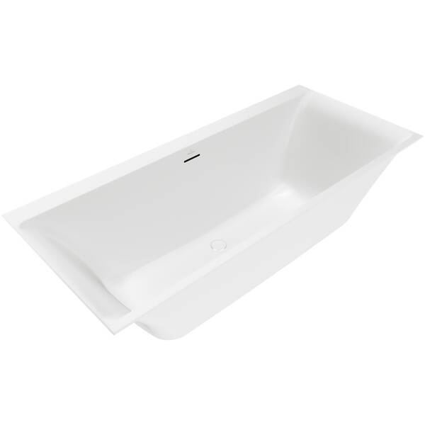 Ванна кварилова Villeroy&Boch Subway 3.0 UBQ180SBW2DV-RW 180х80 см з ніжками, білий матовий, фото 4