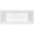 Ванна кварилова Villeroy&Boch Subway 3.0 UBQ180SBW2DV-RW 180х80 см з ніжками, білий матовий, фото 2