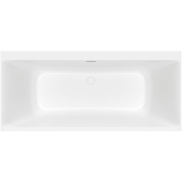 Ванна кварилова Villeroy&Boch Subway 3.0 UBQ180SBW2DV-RW 180х80 см з ніжками, білий матовий, фото 2