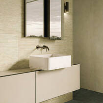 Керамогранит Italgraniti I Travertini TR03BAR Beige Vein Cut Ribbed Sq. 60x120 см, фото №1