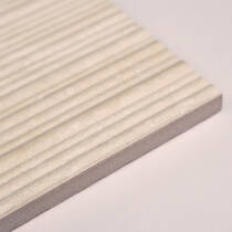 Керамогранит Italgraniti I Travertini TR01BAR Bianco Vein Cut Ribbed Sq. 60x120 см, фото №5
