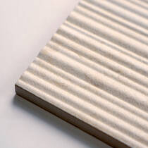 Керамогранит Italgraniti I Travertini TR01BAR Bianco Vein Cut Ribbed Sq. 60x120 см, фото №4