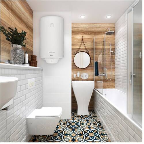 Водонагрівач побутовий електричний Atlantic OPro Profi  VM 080 D400S (1500W) 851417, фото 10