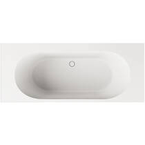 Ванна зі штучного каменю PAA Deco Shape RE VADESHRE/00 175х82,5 см, білий матовий, фото №2
