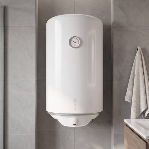 Водонагреватель бытовой электрический Atlantic Steatite Ego Slim VM 050 D325-1-BC (1500W) 8413460, фото 1
