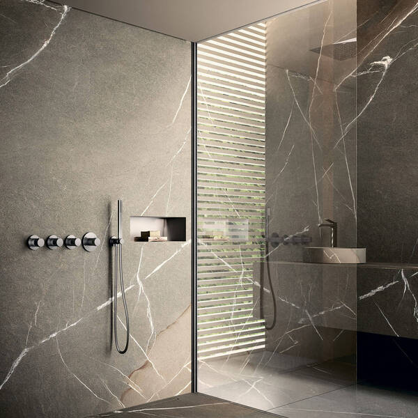 Змішувач прихованого монтажу з термостатом для душу Paffoni Modular Box MDE019CR хром, фото 6