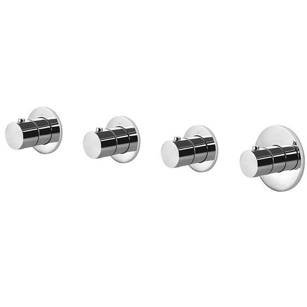 Змішувач прихованого монтажу з термостатом для душу Paffoni Modular Box MDE019CR хром, фото 2