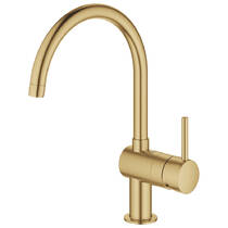 Змішувач для кухні Grohe Minta 32917GN0 золото, фото №3