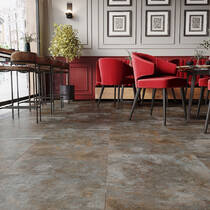 Керамограніт Golden Tile Metallica Сірий 782580 60x60 см, фото №1