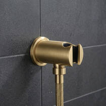 Шлангове підключення Grohe Rainshower 26658GN0 з тримачем для душу, брашоване золото