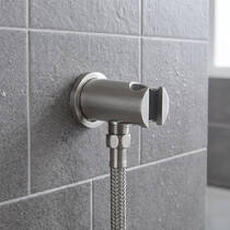 Шлангове підключення Grohe Rainshower 26658DC0 з тримачем для душу, суперсталь
