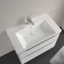 Раковина Villeroy&Boch Subway 3.0 4A7080R1 80 см білий глянець, фото №5