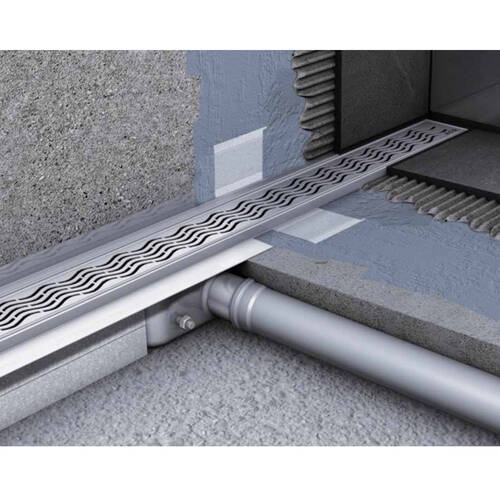 Душевой канал ACO ShowerDrain C-line 9010.88.09 (408758) с вертикальным фланцем 785 мм, фото 3