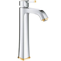 Змішувач для раковини Grohe Grandera 24371IG0 хром/золото, фото №1