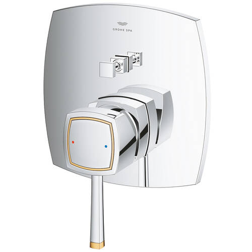 Змішувач прихованого монтажу для ванни Grohe Grandera 24260IG0 хром/золото, фото 4
