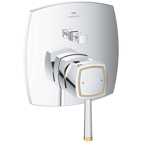 Змішувач прихованого монтажу для ванни Grohe Grandera 24260IG0 хром/золото, фото 1