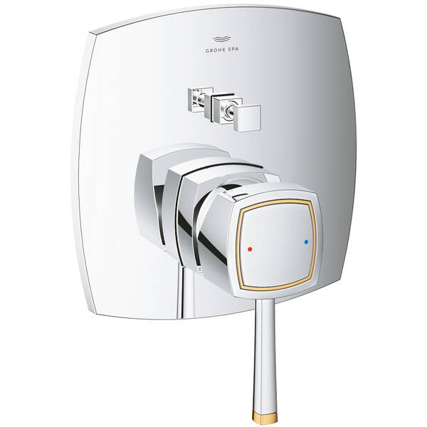 Змішувач прихованого монтажу для ванни Grohe Grandera 24260IG0 хром/золото, фото 1